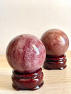 Sfera in Quarzo fragola -Umorimo-
